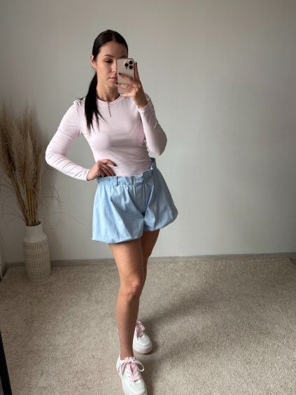 ŠORTKY LYDA pastel blue