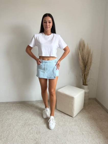 SKORT DERLA light blue