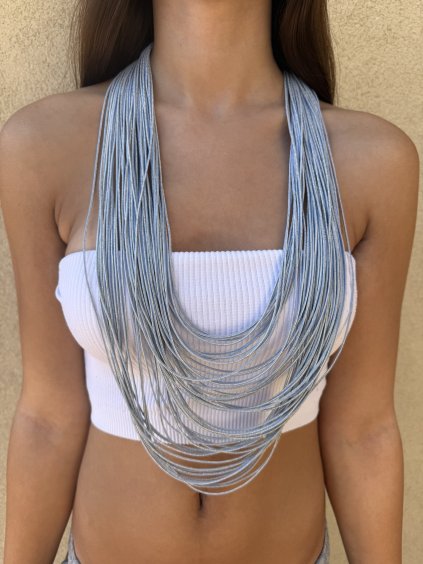 NÁHRDELNíK COLLANA blue