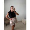 TRIČKO CROP black