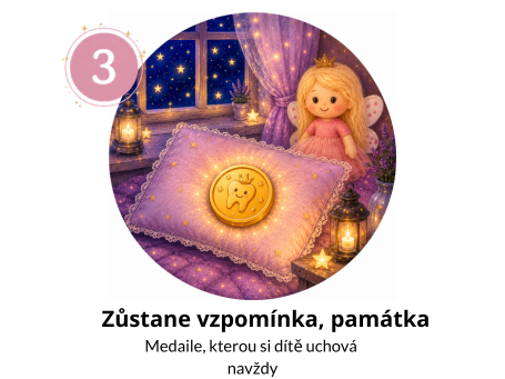 Zůstane medaile od Zoubkové víly