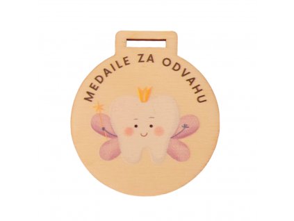 Zoubková víla medaile za odvahu