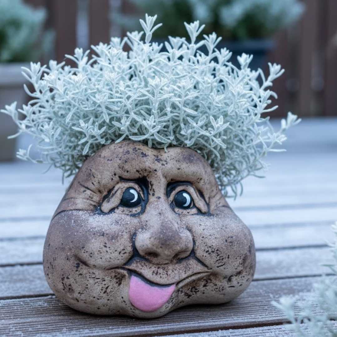 Mrazuodolný květináč z české dílny