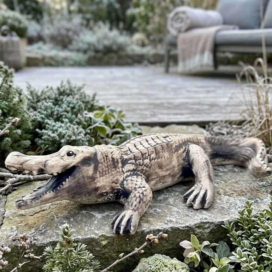 Detail mrazuodolného krokodýla Zaka