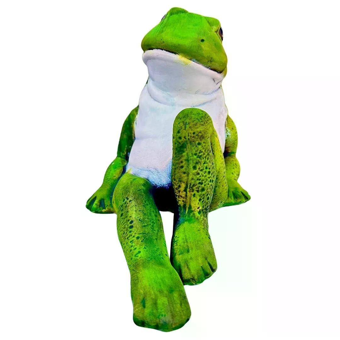 Keramický ptáček modrý