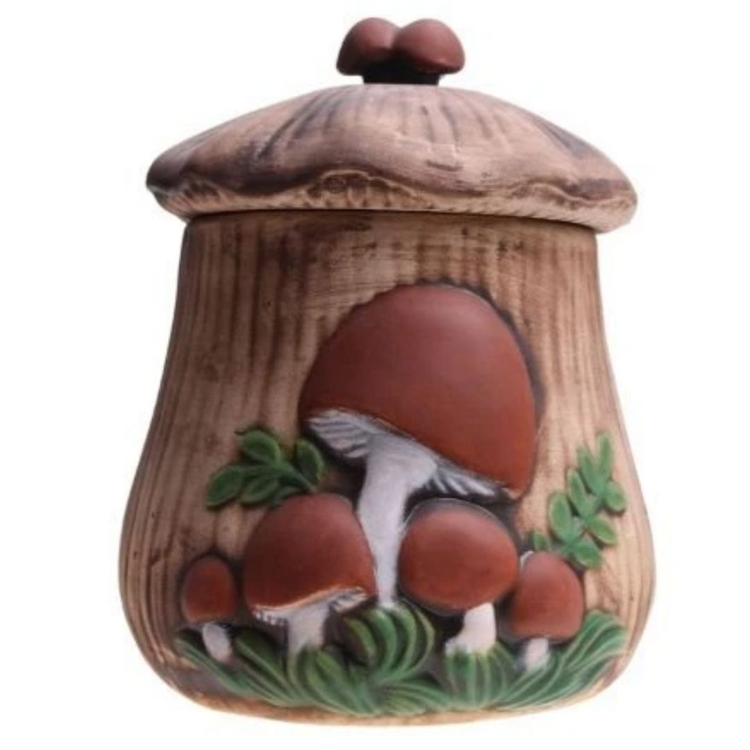 keramická dóza Hříbky lesní velikán