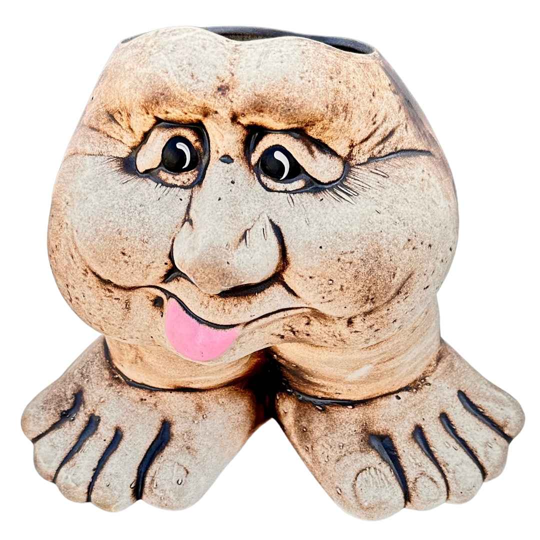 Pohled na otvor květináče Drzouň