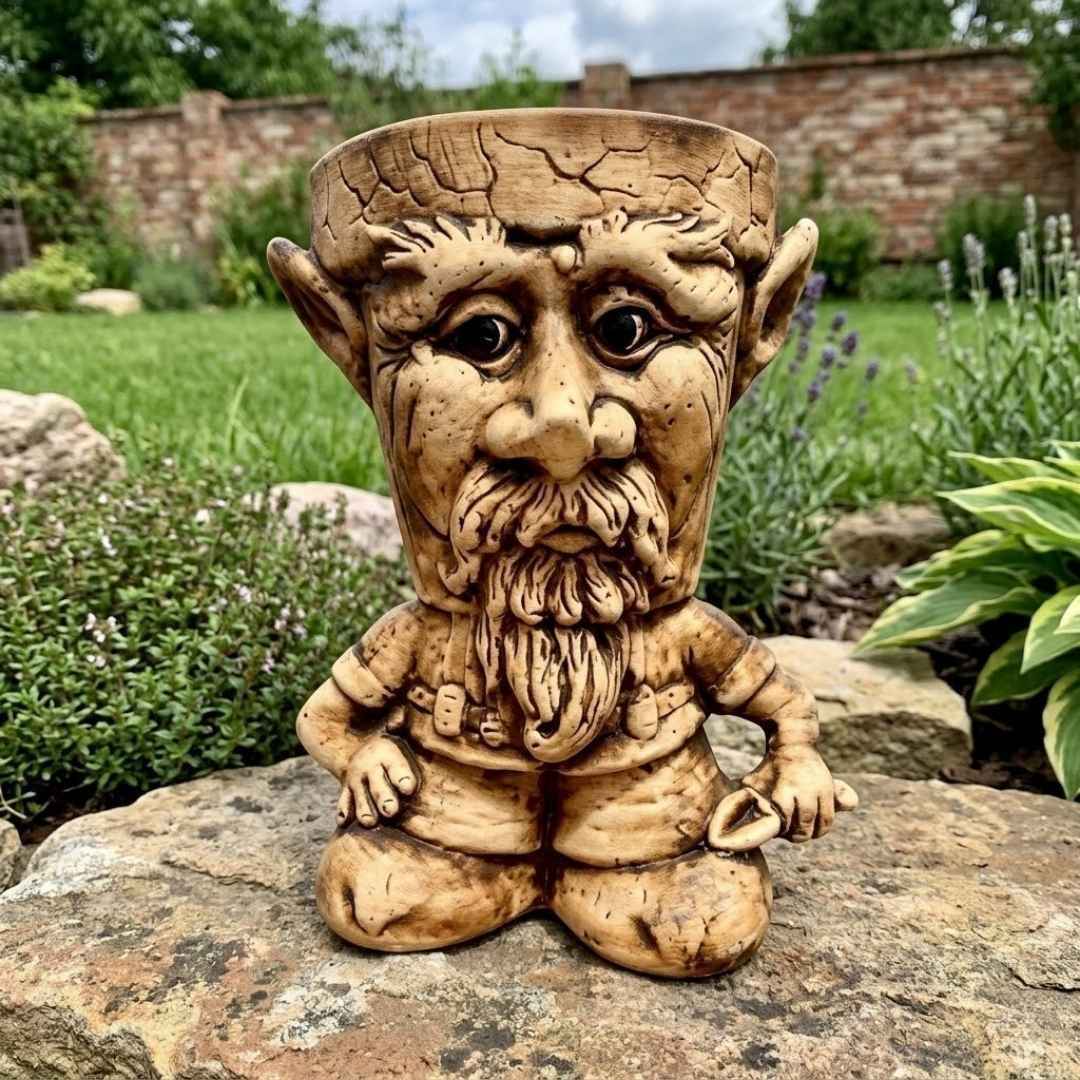 Detailní pohled na postavičku Fousek