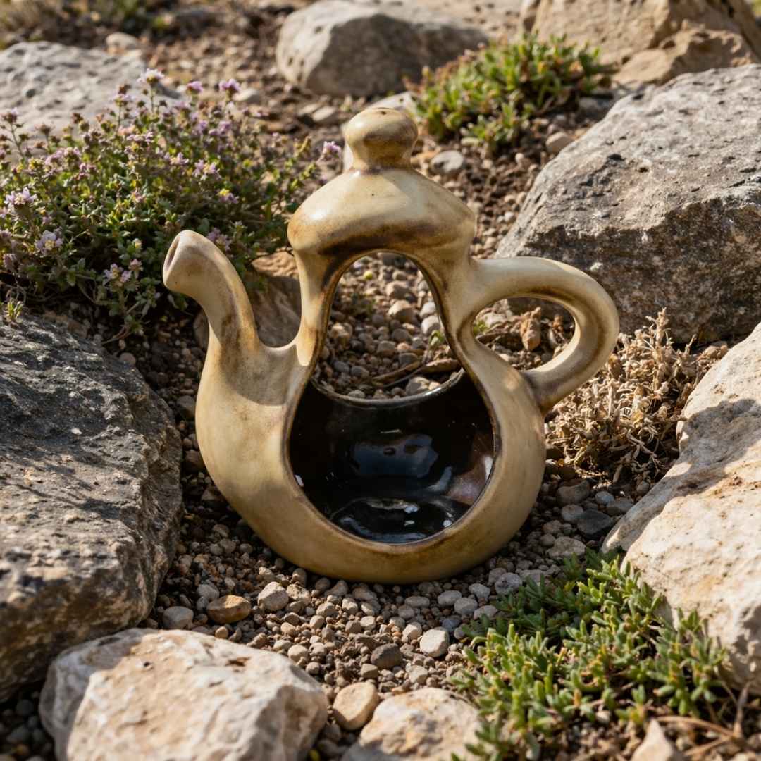 Konvička v zahradním prostředí