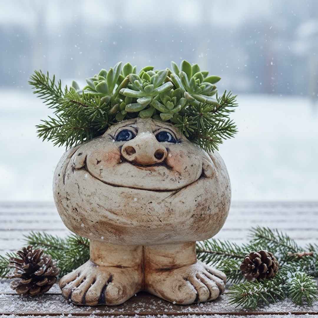 Mrazuvzdorný Nosáč v zimě