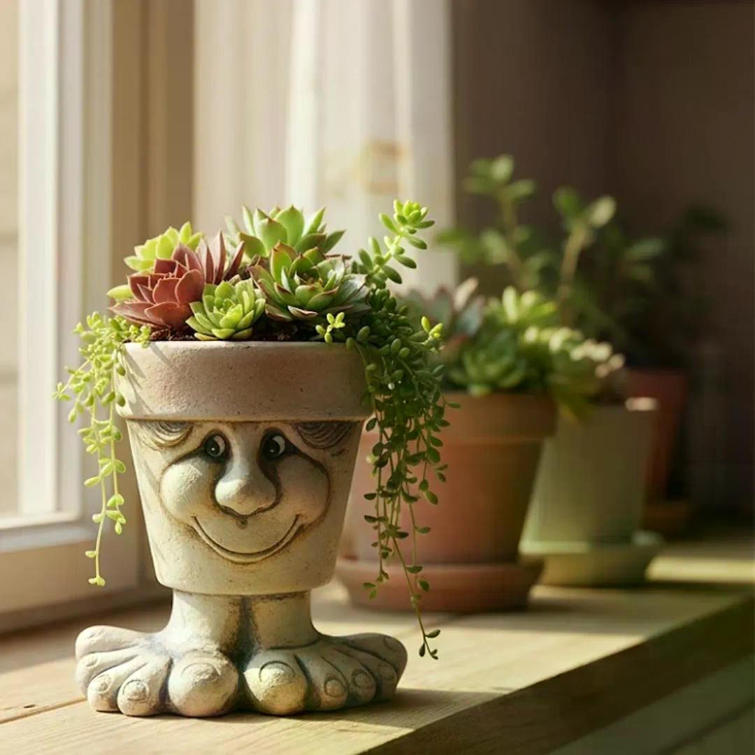 Květináč Úsměv v letním zátiší