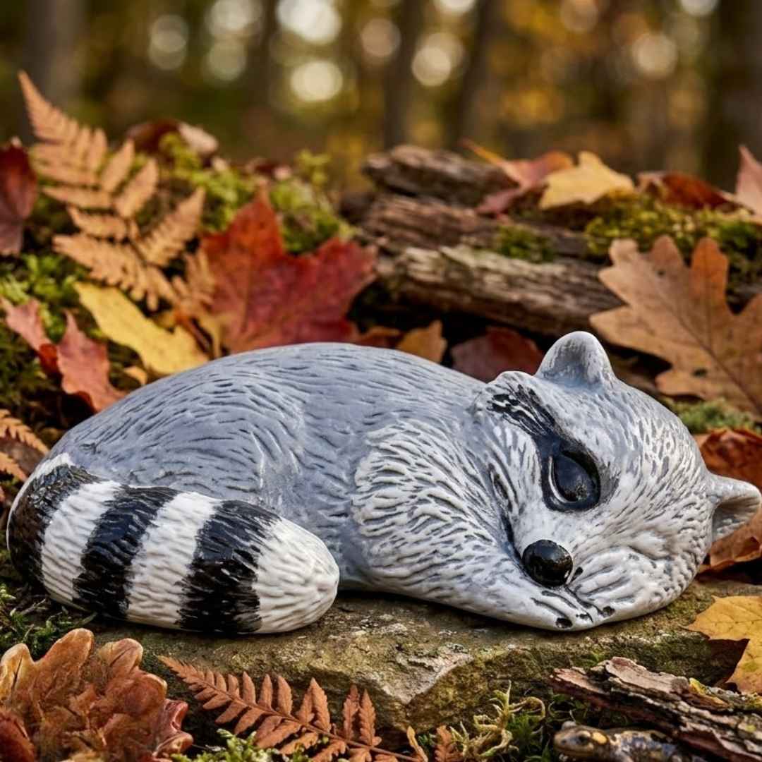 Mýval Bruno v podzimním zátiší