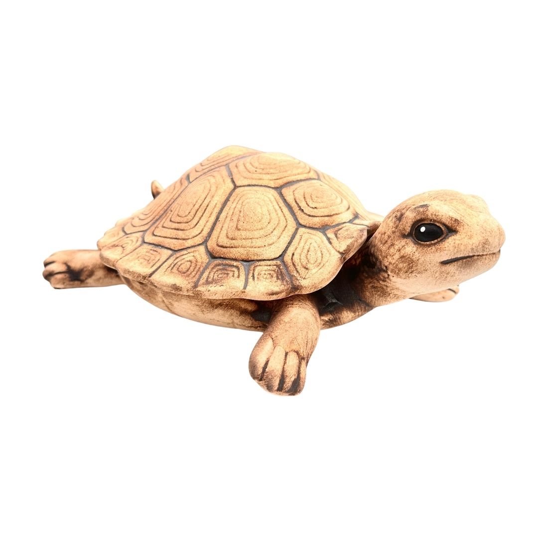 Keramický popelník želva detail