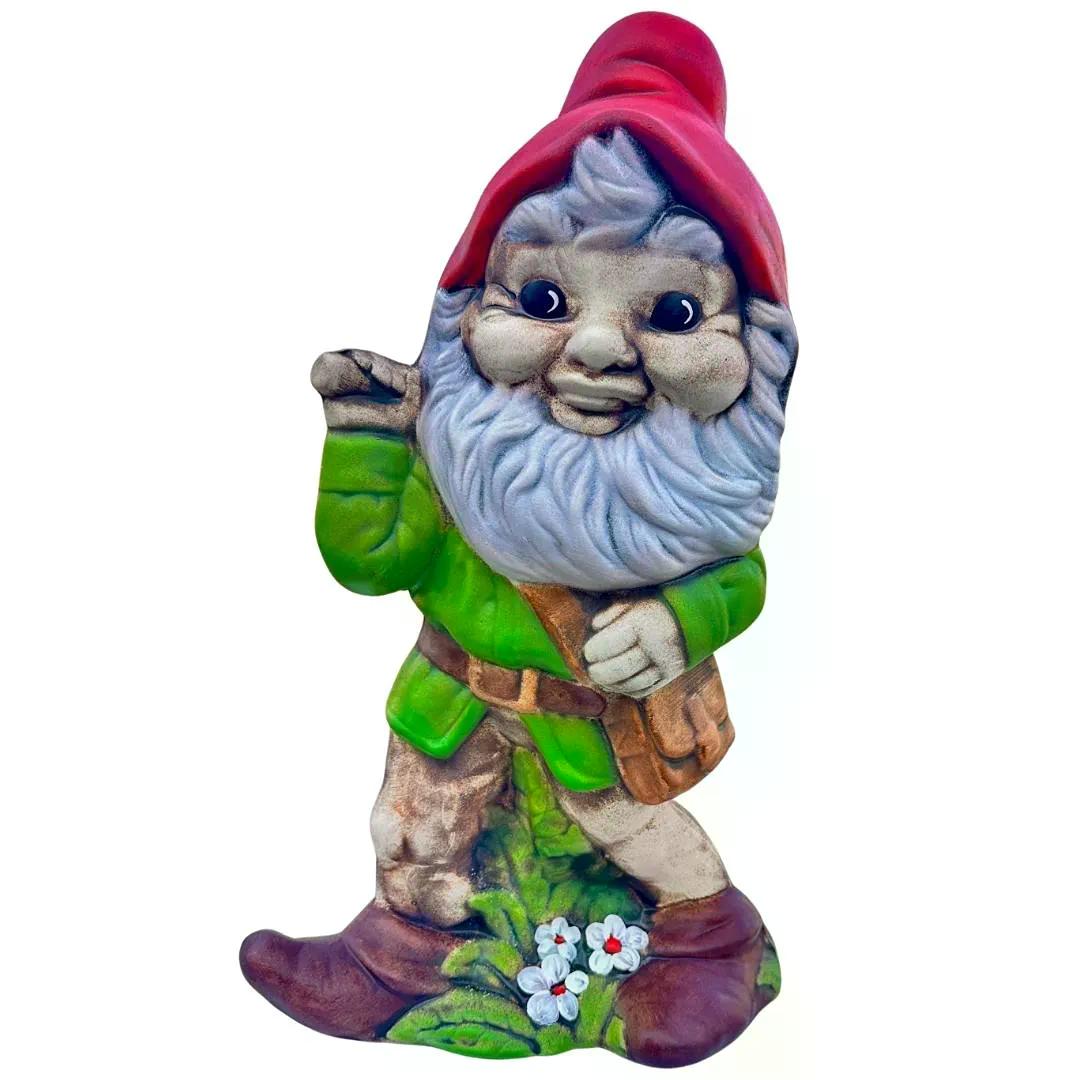 pohled na trpaslíka Zlatokopa z boku