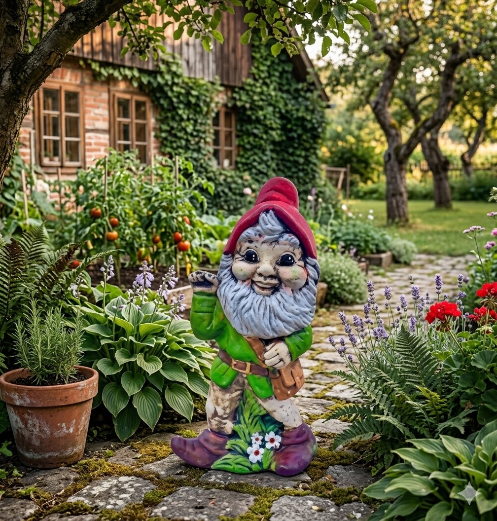 detail ruční práce českého trpaslíka