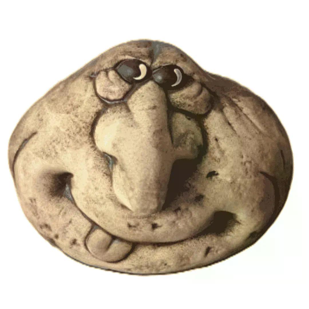 Detail kamene Glosátor