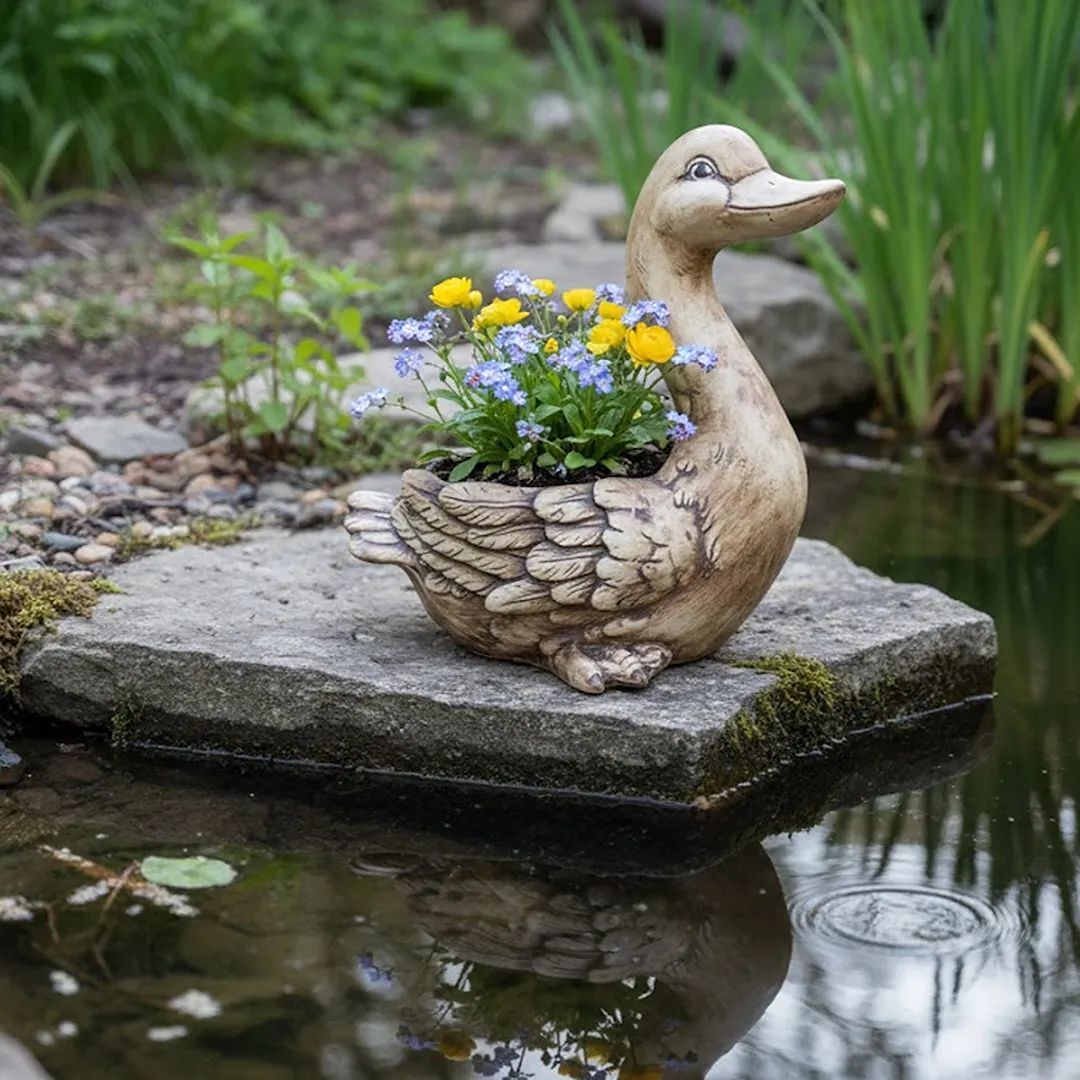 Keramická kachna Anička