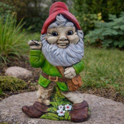 keramicky trpaslik zlatokop