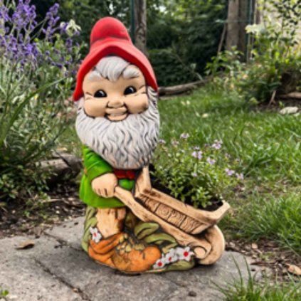 keramicky-trpaslik-rudla-s-trakarem