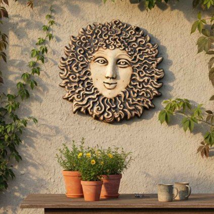 keramicke-slunce-nastenne-francouzsky-sarm