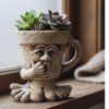 keramicky kvetinac maly ospala zima