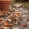 keramicka-dekorace-sova-svicen