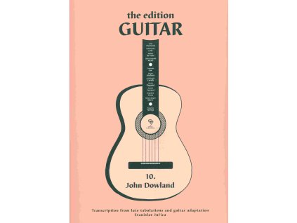 Obálka zpěvníku The Edition GUITAR 10 – John Dowland