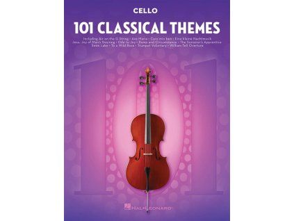 Obálka publikace 101 Classical Themes for Cello pro violoncello