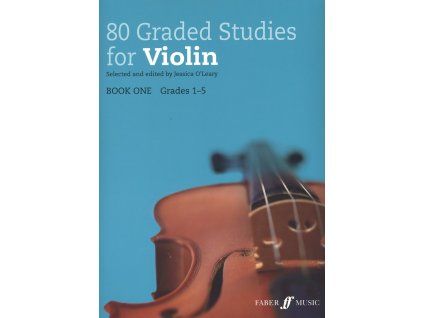 Obálka sešitu 80 Graded Studies for Violin 1