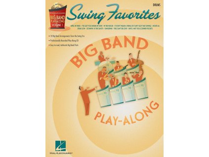 big band play along 1 swing favorites plus cd a bici nastroje