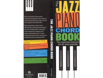 jazz piano chord book jazzove akordy pro klavir nezbytny zdroj pro vsechny jazzove klaviristy