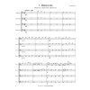 Ukázka partitury a hlasů ze sešitu 14 Easy Trombone Quartets