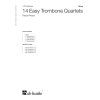 Obsah publikace 14 Easy Trombone Quartets se seznamem 14 skladeb