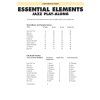Obsah Essential Elements Jazz Standards s CD