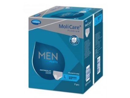10253 kalhotky navlekaci molicare men pants 5 kapek l