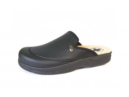 Mediline pánské pantofle 653 černé velikost 41 (Ostatní černá, Rozměr 41)