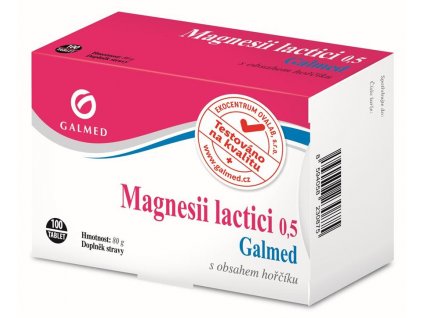 galmed magnesii lactici 0,5g 100 tablet id 8594058230875