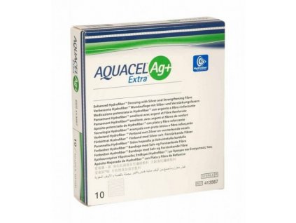 Aquacel AG +Extra 10cmx10cm/10ks hydrofiber