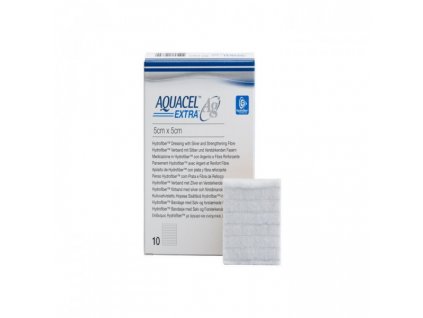 18706 aquacel ag extra 5cmx5cm 10ks hydrofiber 413566