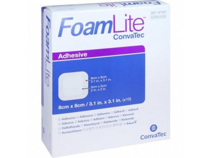 19153 kryti foam lite adhez 8cm x 8cm 10ks 421557