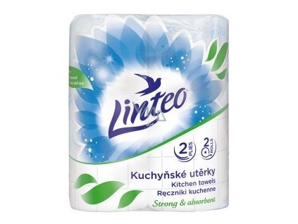 Utěrky kuchyňské LINTEO s potiskem 2vrstvé / 2ks