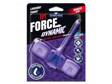 WC závěsný osvěžovač GF Tri-force Dynamic levandule