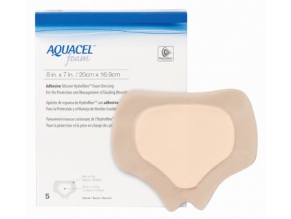 Aquacel Foam 20x16,9cm/5ks adhez. 420626