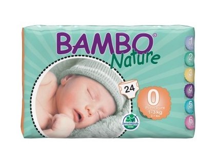 Bambo Nature Premature 0, 1-3kg 24ks 310130