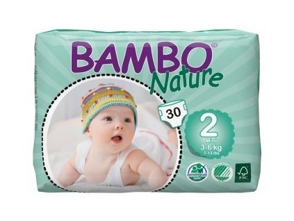 Bambo Nature 2, 3-6kg 30ks 1000019252