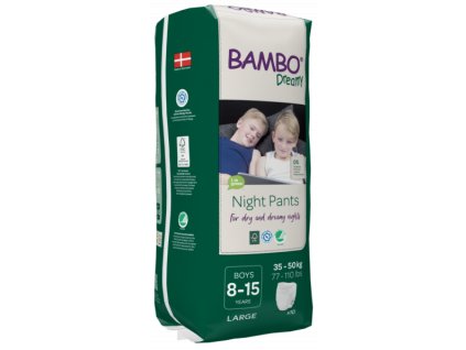 Bambo Dreamy Night Pants chlapci 8-15 let 35-50kg 10ks 1000018877