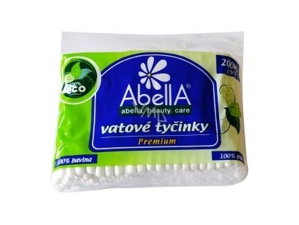 21610 tycinky vatove abella premium 200ks sac