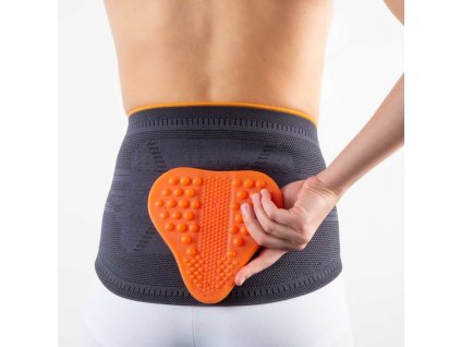 LumboSan® plus - bederní pás se silikonovou masážní pelotou (Rozměr L)
