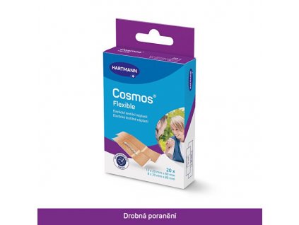Náplast Cosmos Flexibile / Pružná (Dělení 20ks / 2 velikosti)