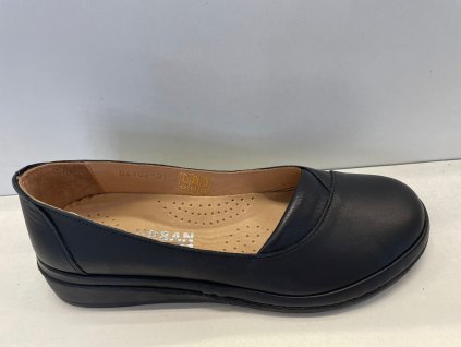 Grand mode dámské polobotky 04102 BLACK velikost 41 (Ostatní černá, Rozměr 36)